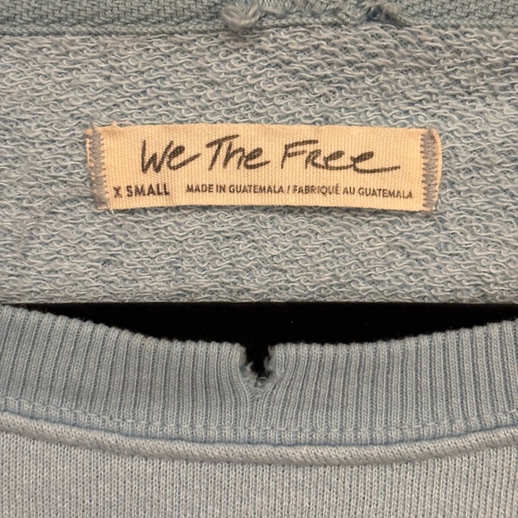 Free People We the Free Light Blue Camden - Picture 5 of 6